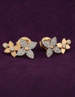 Серьги из золота c бриллиантами