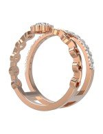 Кольцо из золота c бриллиантами