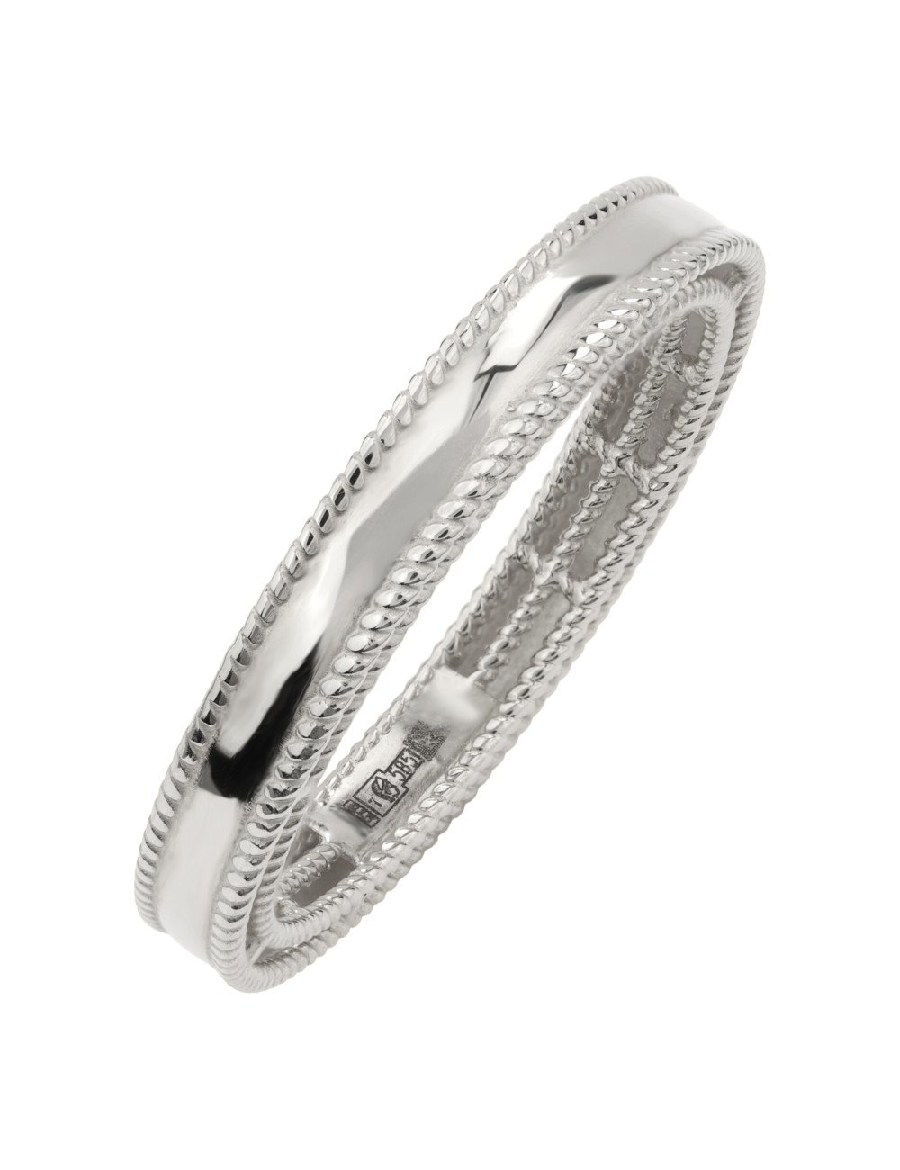 Кольцо из белого золота