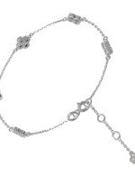 Браслет из белого золота c бриллиантами