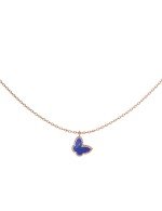 Колье из золота c лазуритом