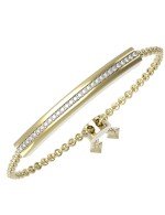 Браслет из лимонного золота c бриллиантами