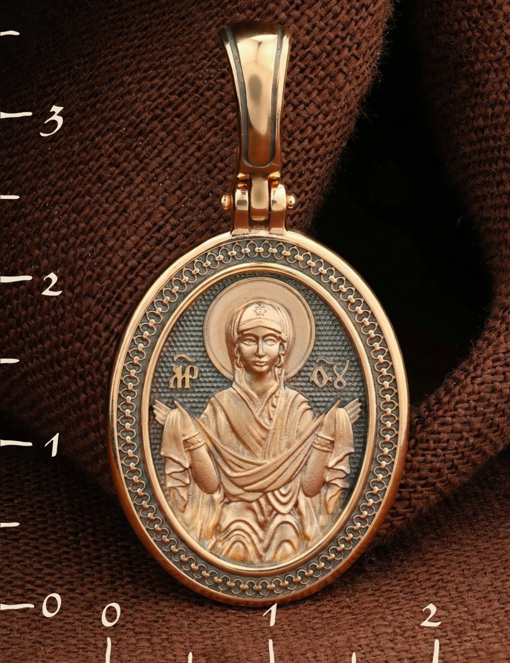 Образок из золота