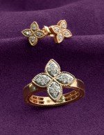 Кольцо из золота c бриллиантами