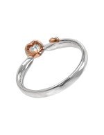 Кольцо из белого золота c бриллиантами