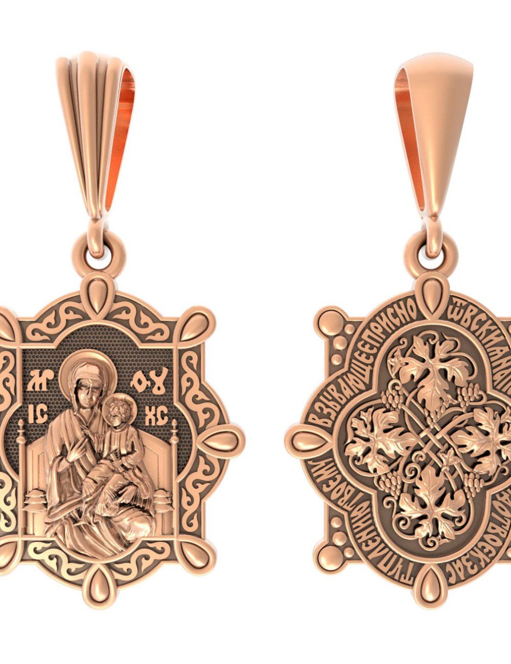 Образок из золота