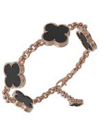 Браслет из золота c ониксом