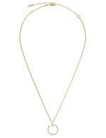 Колье из лимонного золота c бриллиантами