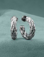 Серьги из белого золота