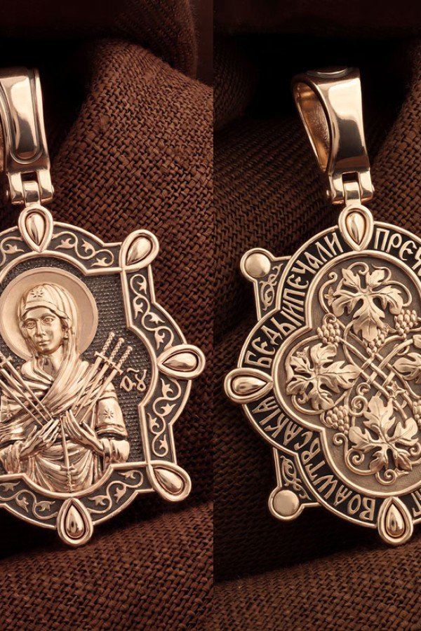 Образок из золота