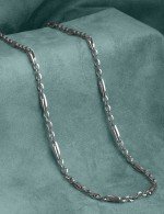 Цепь из белого золота