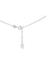 Колье из белого золота