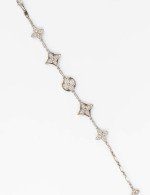 Браслет из белого золота c бриллиантами