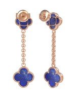 Серьги из золота c лазуритом