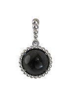 Подвеска из белого золота c ониксом