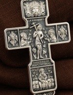 Крест из серебра 925 пробы
