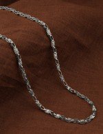 Цепь из белого золота