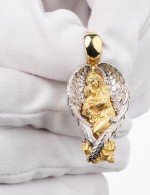 Образок из лимонного золота