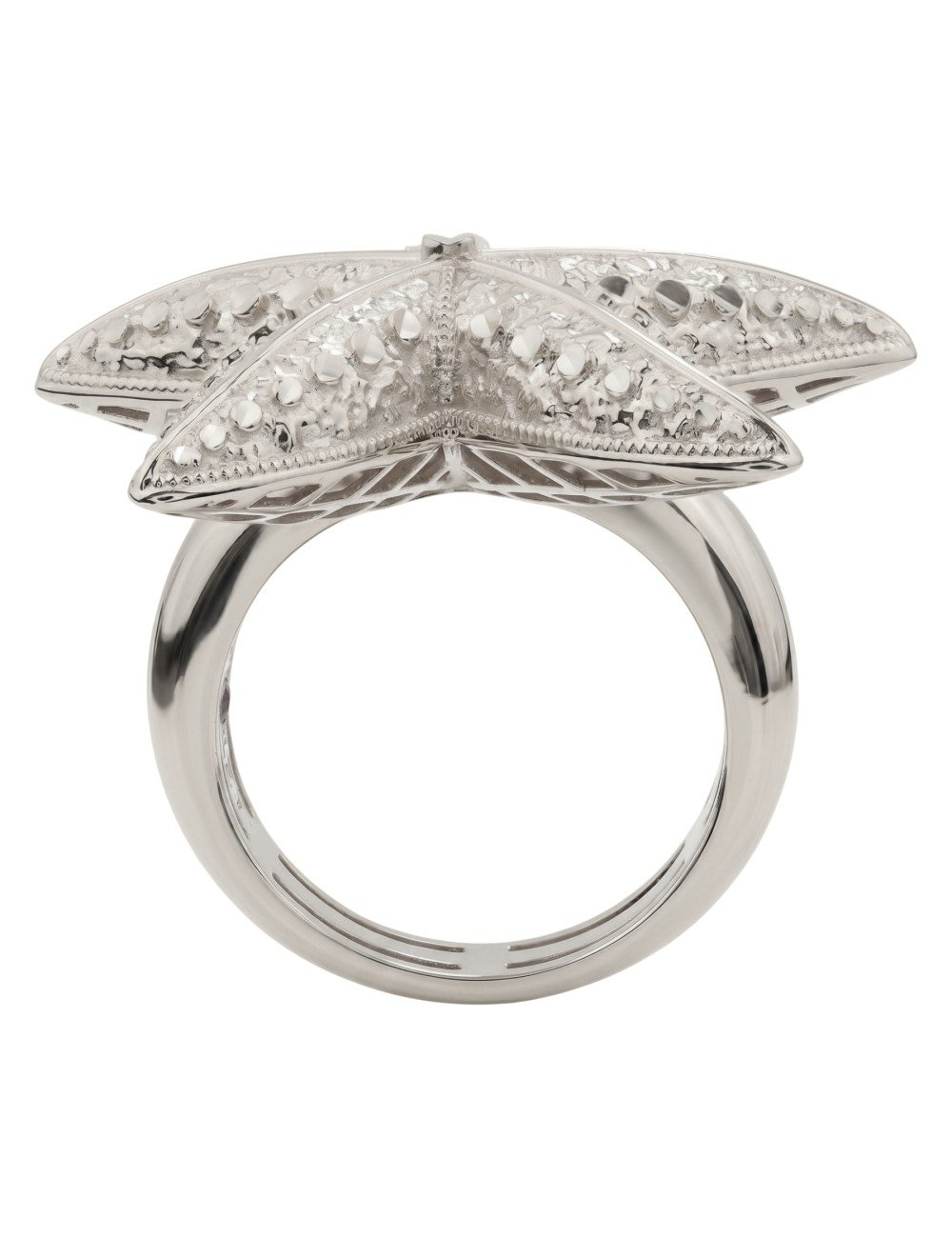 Кольцо из белого золота c рубином