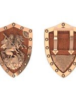 Образок из золота c деревом груши