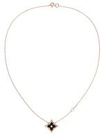 Колье из золота c бриллиантами и ониксом