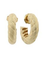 Серьги из лимонного золота