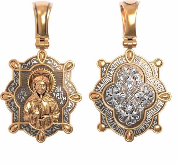 Образок из золота