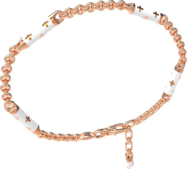 Браслет из золота c эмалью