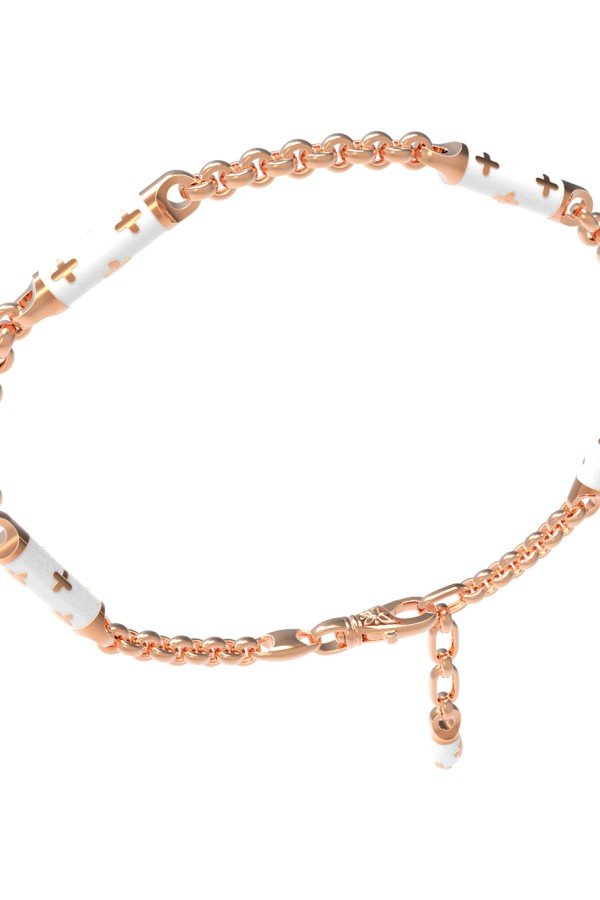 Браслет из золота c эмалью