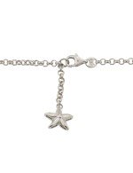 Колье из белого золота