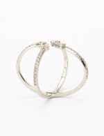 Кольцо из белого золота c бриллиантами