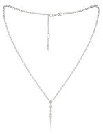 Колье из белого золота c бриллиантами