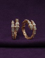 Серьги из золота c бриллиантами