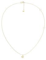 Колье из лимонного золота c перламутром