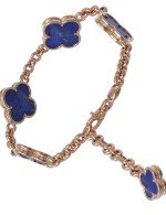 Браслет из золота c лазуритом