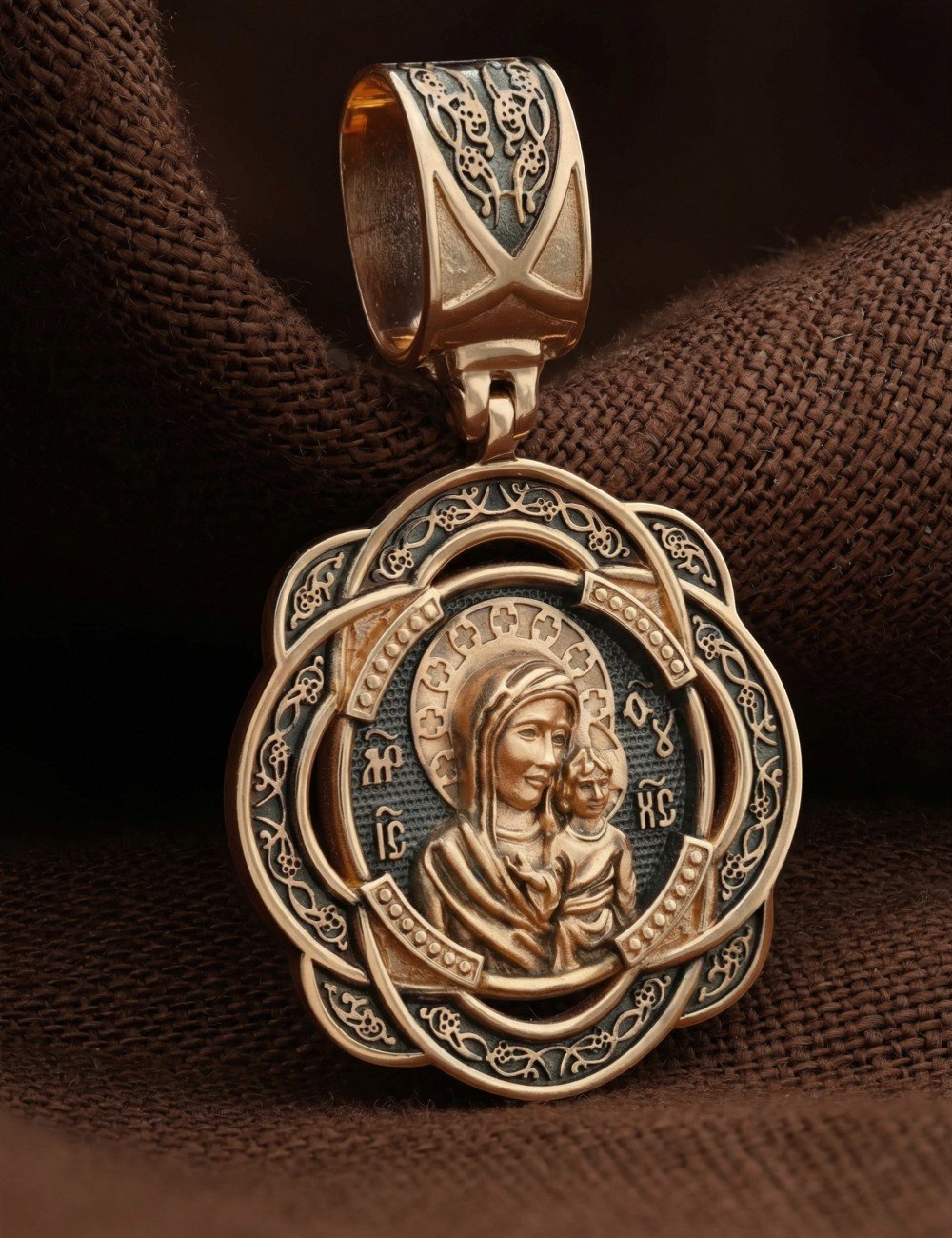 Образок из золота