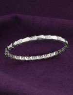 Браслет из белого золота c бриллиантами