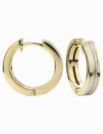 Серьги из лимонного золота c рубином