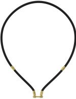 Шнурок шёлковый из лимонного золота c шёлковым шнурком