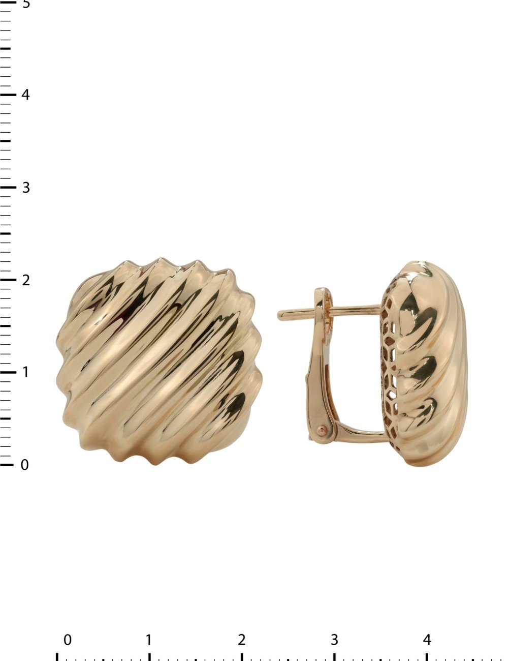 Серьги из золота