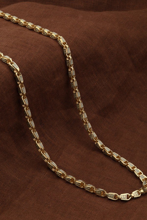 Цепь из лимонного золота