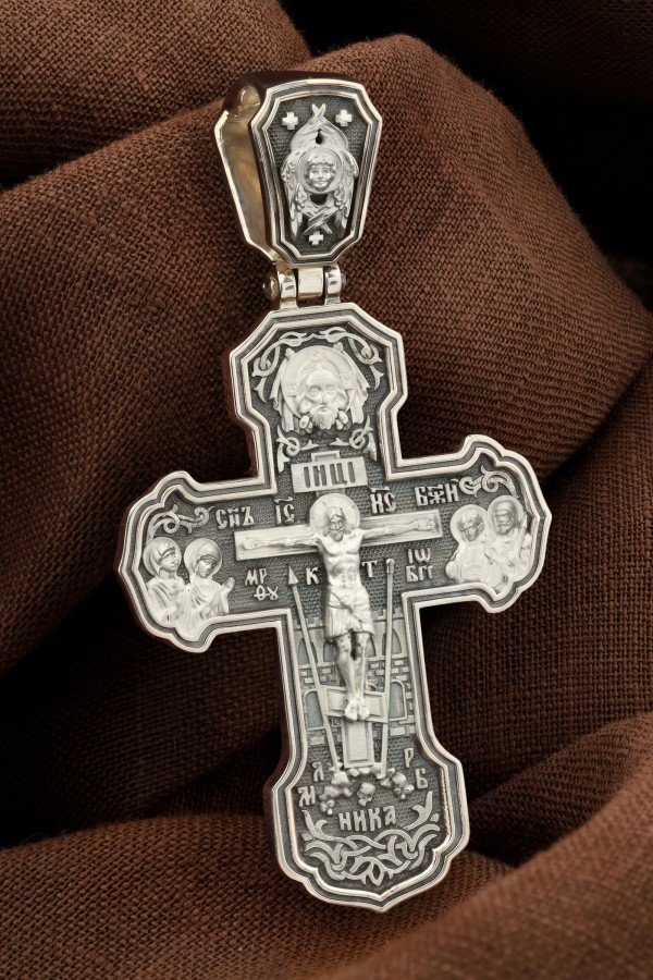 Крест из серебра 925 пробы