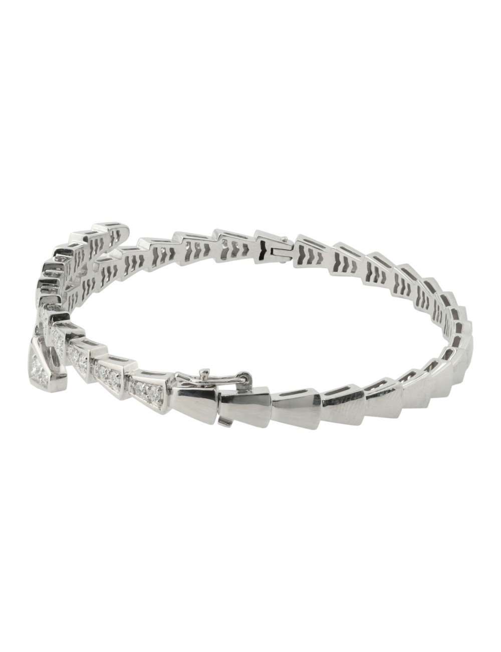 Браслет из белого золота c бриллиантами