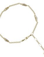 Браслет из лимонного золота c бриллиантами