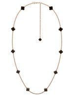 Колье из золота c ониксом