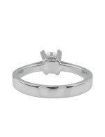 Кольцо из белого золота c бриллиантами