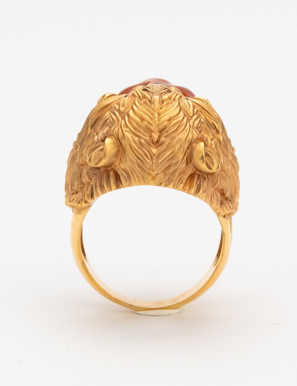 Кольцо из золота c эмалью