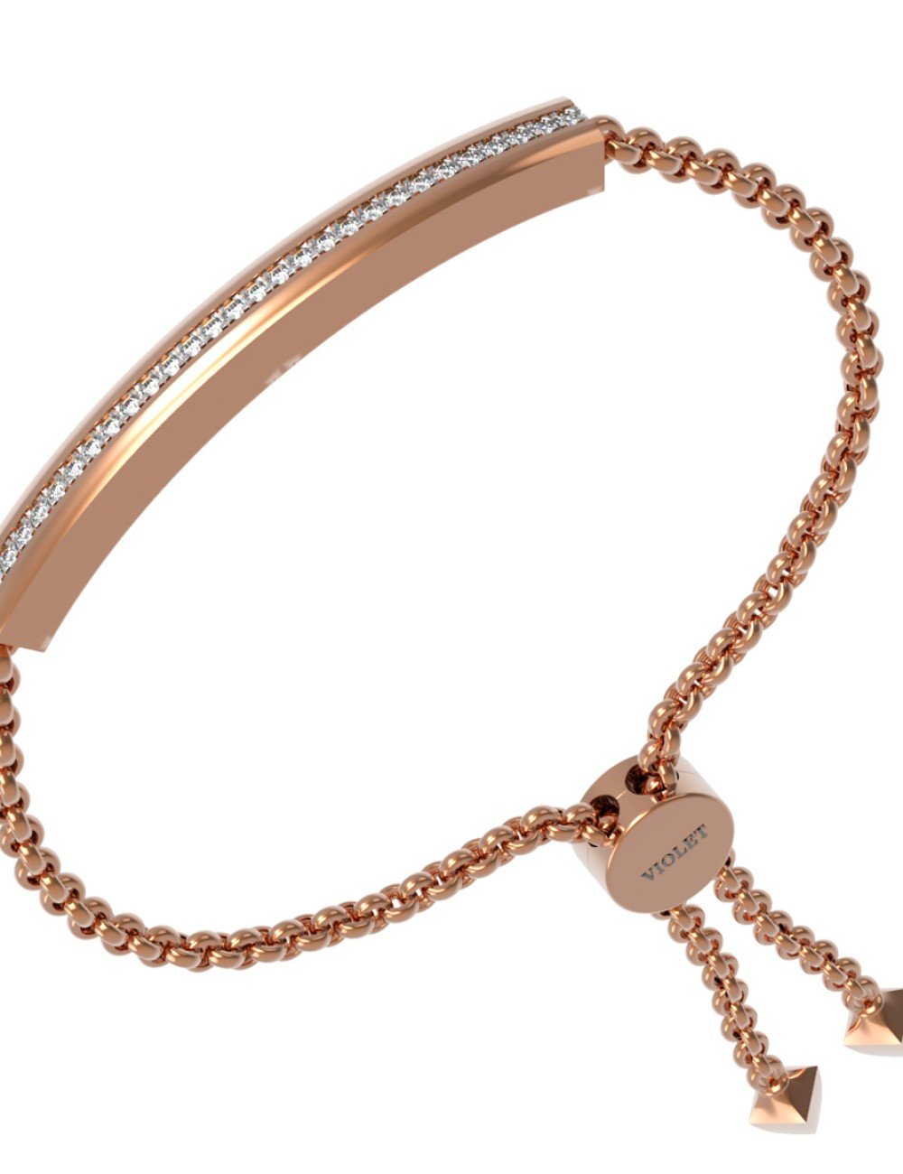 Браслет из золота c бриллиантами