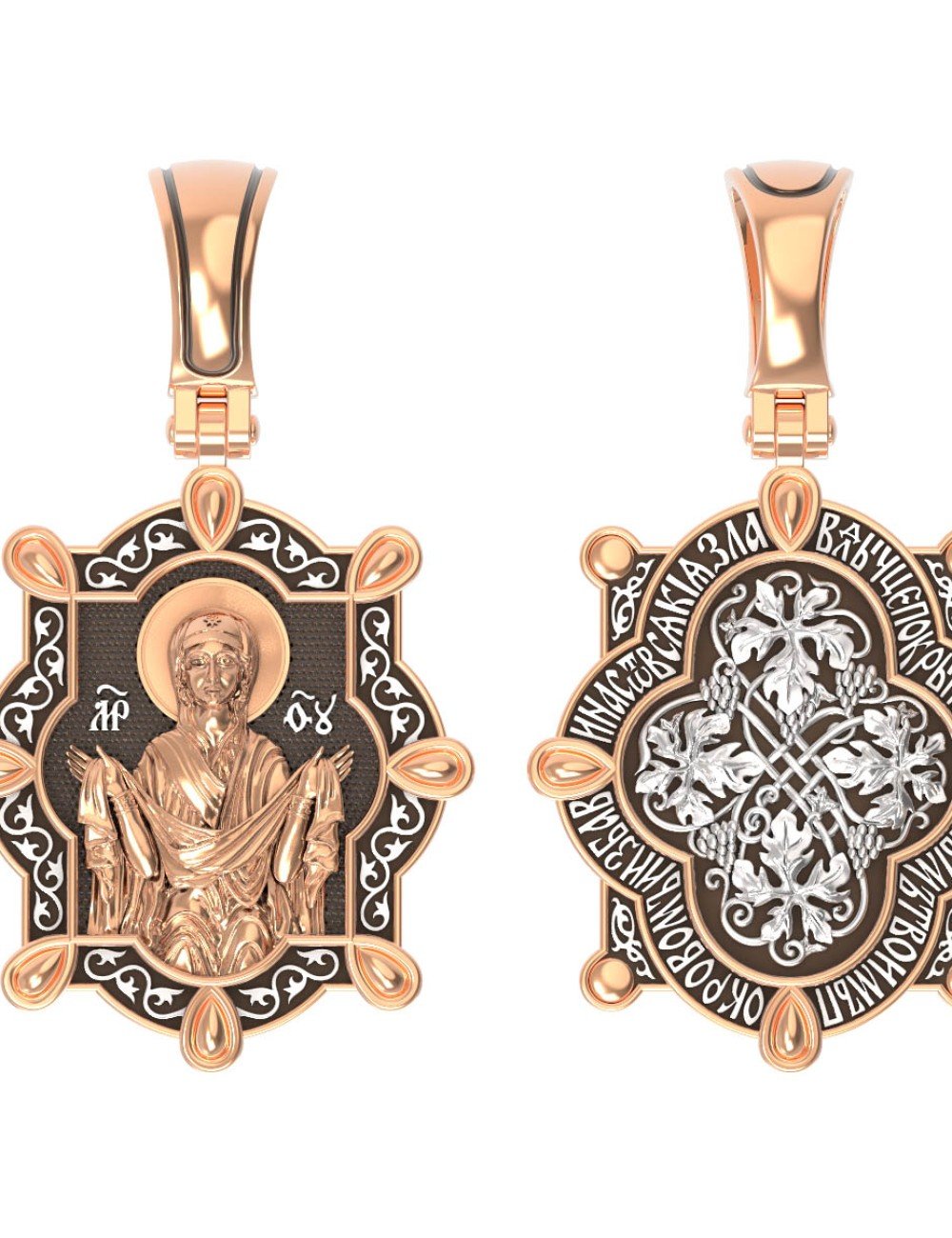 Образок из золота