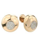 Серьги из золота c бриллиантами